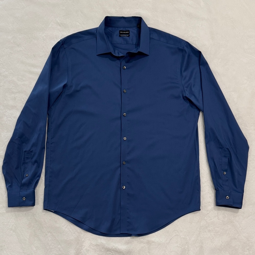 Van Heusen Deep Blue Casual Shirt